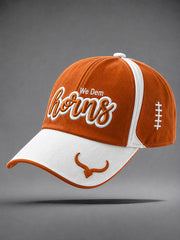 Game Day Football Print Casual Unisex Hat