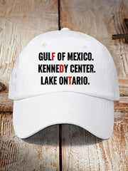 Unisex FDT Gulf Of Mexico Kennedy Center Lake Ontario Hat
