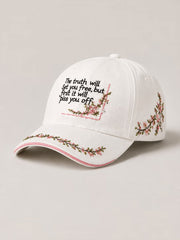 Unisex The Truth Will Set You Free, But First It Will Piss You Off Print Hat