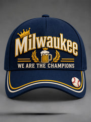 Unisex Won Our Way 2026 Baseball Champions Gift For Baseball Fans Print Hat