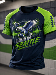 Men's Football Gameday Gift For Football Fans Casual Tee