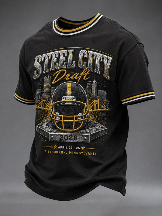 Men's STEEL CITY Draft Short Sleeves T-shirt