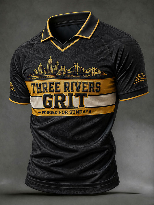 Men's Three Rivers Grit Short Sleeves T-shirt