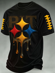 Men's Pittsburgh Football Short Sleeves T-shirt