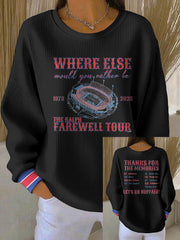 Women's Buffalo Football Lover Printed Sweatshirt