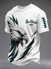 Men's Football Short Sleeves T-shirt