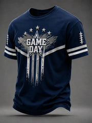 Men's Dallas Cowboys Football Printed T-shirt
