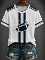 Women's Dallas Cowboys Football Printed T-shirt