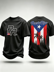 Men's Puerto Rico Printed short sleeves t-shirt