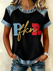 Women's Casual Short Sleeved T-Shirt