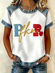 Women's Casual Short Sleeved T-Shirt