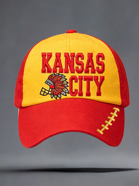 Unisex Kansas Football Lover Art Printed Hat