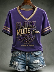 Women's Baltimore Football Fan T-shirt