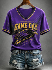 Women's Baltimore Football Fan T-shirt