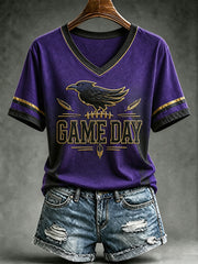 Women's Baltimore Football Fan T-shirt