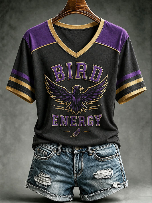 Women's Baltimore Football Fan T-shirt