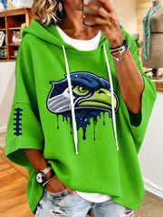 Women's Football Gameday Short-Sleeve Hoodie