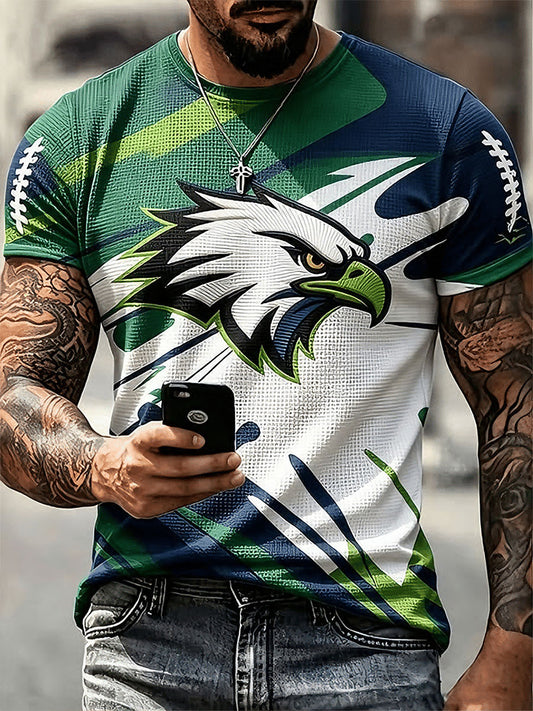 Men's Football Gameday Sporty Waffle Short Sleeve