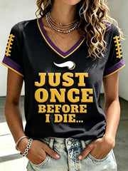 Women's Just Once Before I Die Short-sleeved T-shirt