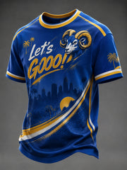 Men's Football Los Angeles Printed T-shirt