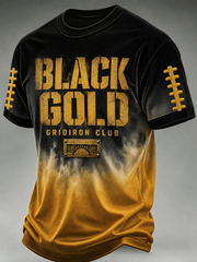 Men's Football Short Sleeves T-shirt