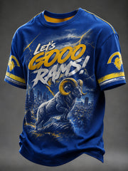 Men's Football Los Angeles Printed T-shirt