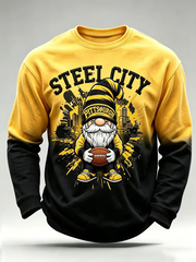Men's Football Crew Neck Sweatshirt