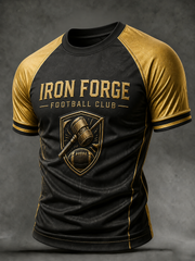 Men's Football Short Sleeve T-shirt