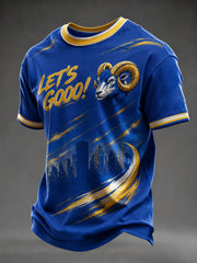 Men's Football Los Angeles Printed T-shirt