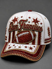 Unisex Football Gameday Gift For Football Fans Print Hat