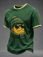 Men's Football Printed T-shirt