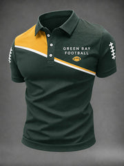 Men's Football Green Bay Printed Shirt
