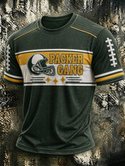 Men's Football Green Bay Printed T-shirt
