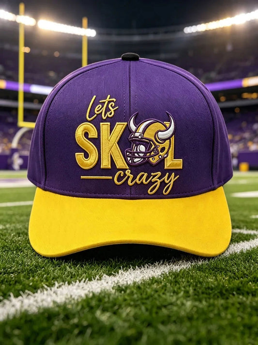 Unisex Let's Skol Crazy Hat
