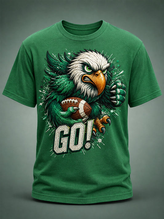 Men's Football Gameday Gift For Football Fans Casual Tee