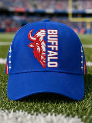 Unisex Football Lover Buffalo Print Hat