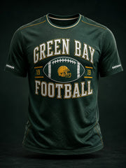 Men's Green Bay Football Printed T-shirt