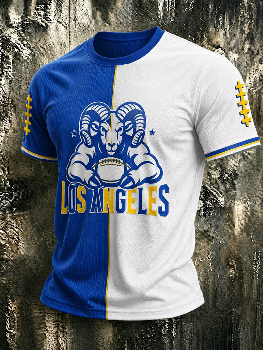 Men's Football Los Angeles Printed T-shirt
