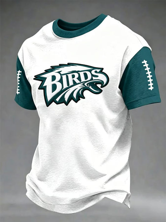 Men's Go Birds! Football Gameday Gift For Football Fans Casual Tee
