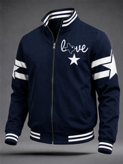 Men's Football Gameday Gift For Football Fans Casual Jacket