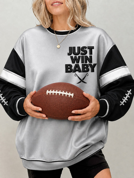 Women's Las Vegas Football Fan Print Sweatshirt