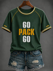 Women's America Football Printed T-shirt