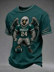 Men's Football Gameday Gift For Football Fans Short Sleeve T-shirt