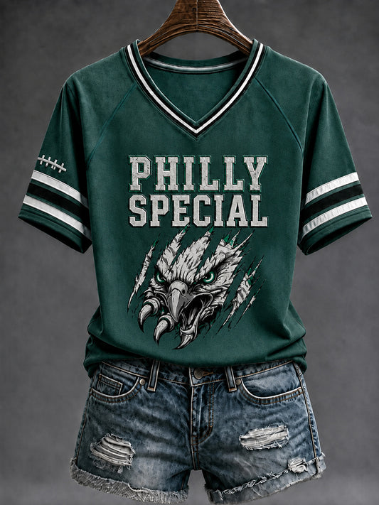 Women's Football Gameday Gift For Football Fans Short Sleeve T-shirt