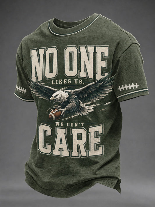Men's Football Printed T-shirt