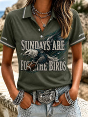 Women's Football Printed Shirt