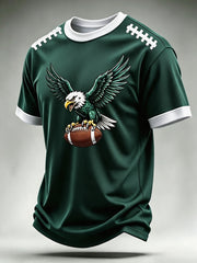 Men's Football Gameday Gift For Football Fans Casual Tee