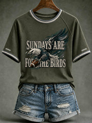 Women's Football Printed T-shirt