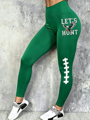 Women's Let's Hunt Football Bottoms