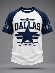 Men's Football Gameday Gift For Football Fans Casual Tee
